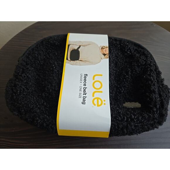 Lole Sherpa Belt Bag Unisex - One Size | Black NEW - Picture 1 of 5
